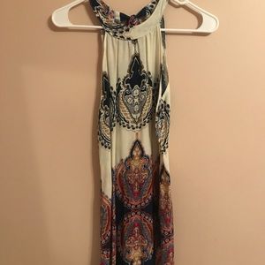 Paisley designed dress